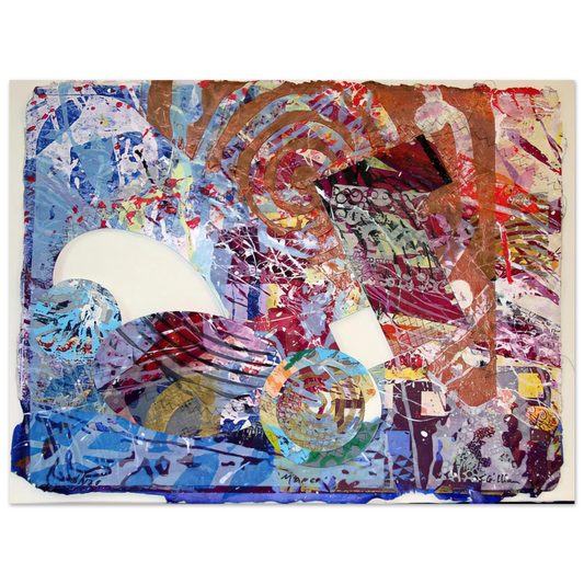 Sam Gilliam - Manet II Fine Art Poster - Default Title