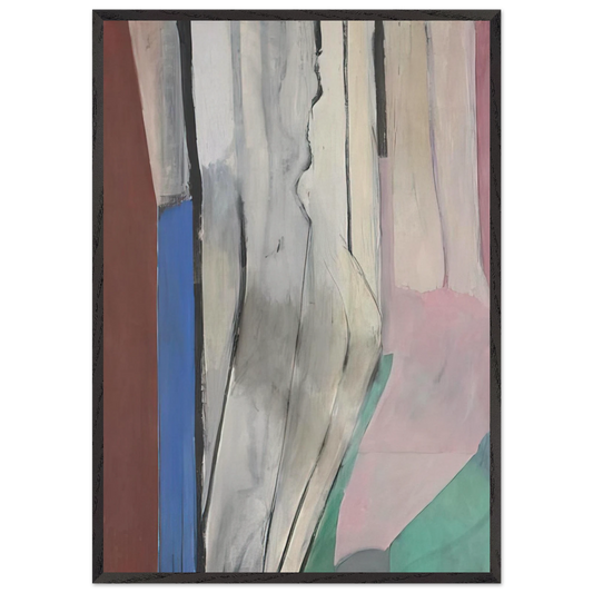 Ocean Park 6 - Richard Diebenkorn Framed Art Print – Black Wooden Frame - Default Title - -Framed Art Print