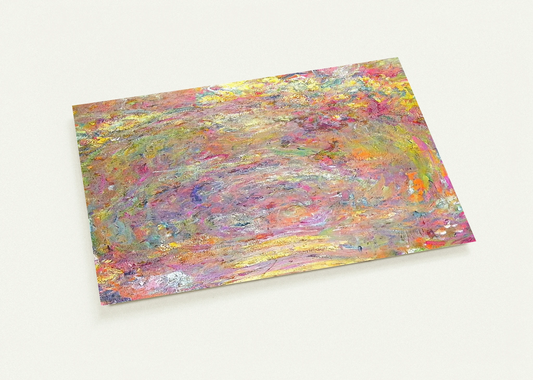 Path under the Rose Trellises By claude monet Pack of 10 Post Cards | claude monet Post Cards | A6 (10.5 x 14.8 cm) - 4.1 x 5.8 inches