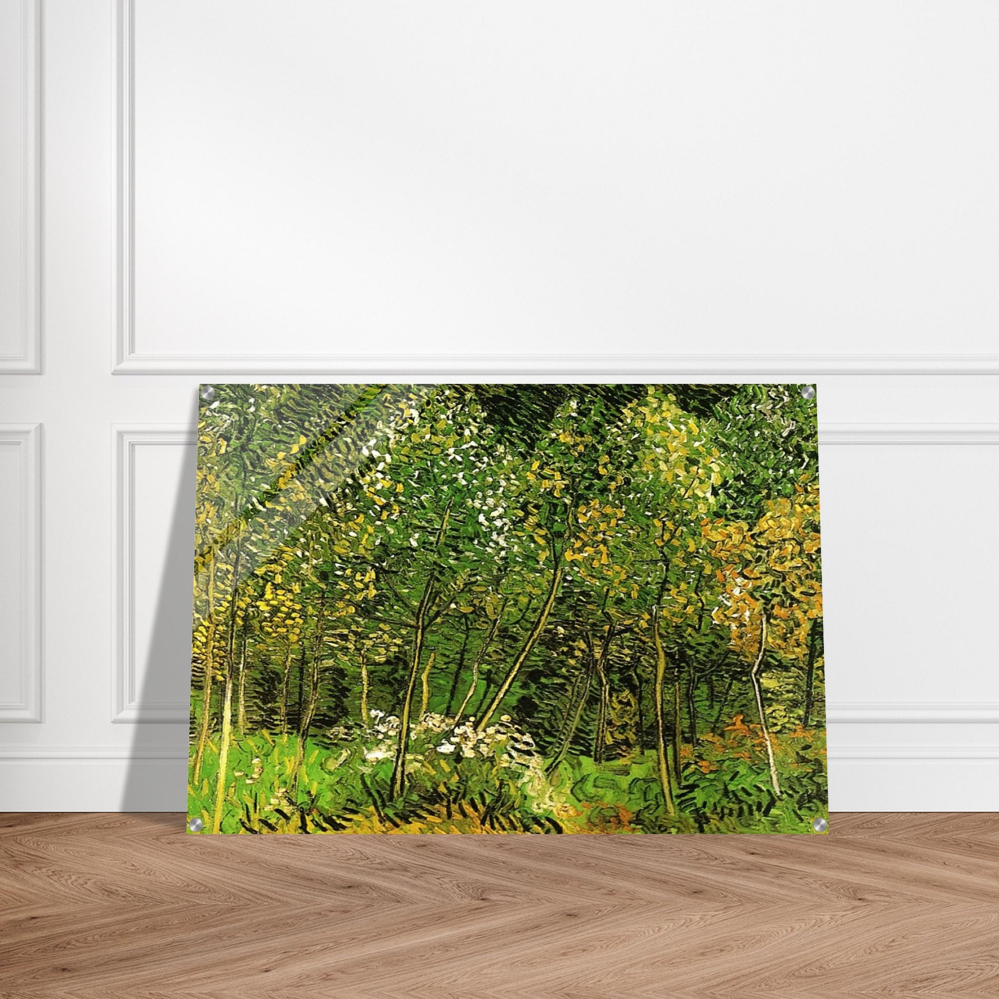The Grove - Vincent van Gogh Acrylic Print - 70x100 cm / 28x40″ inches