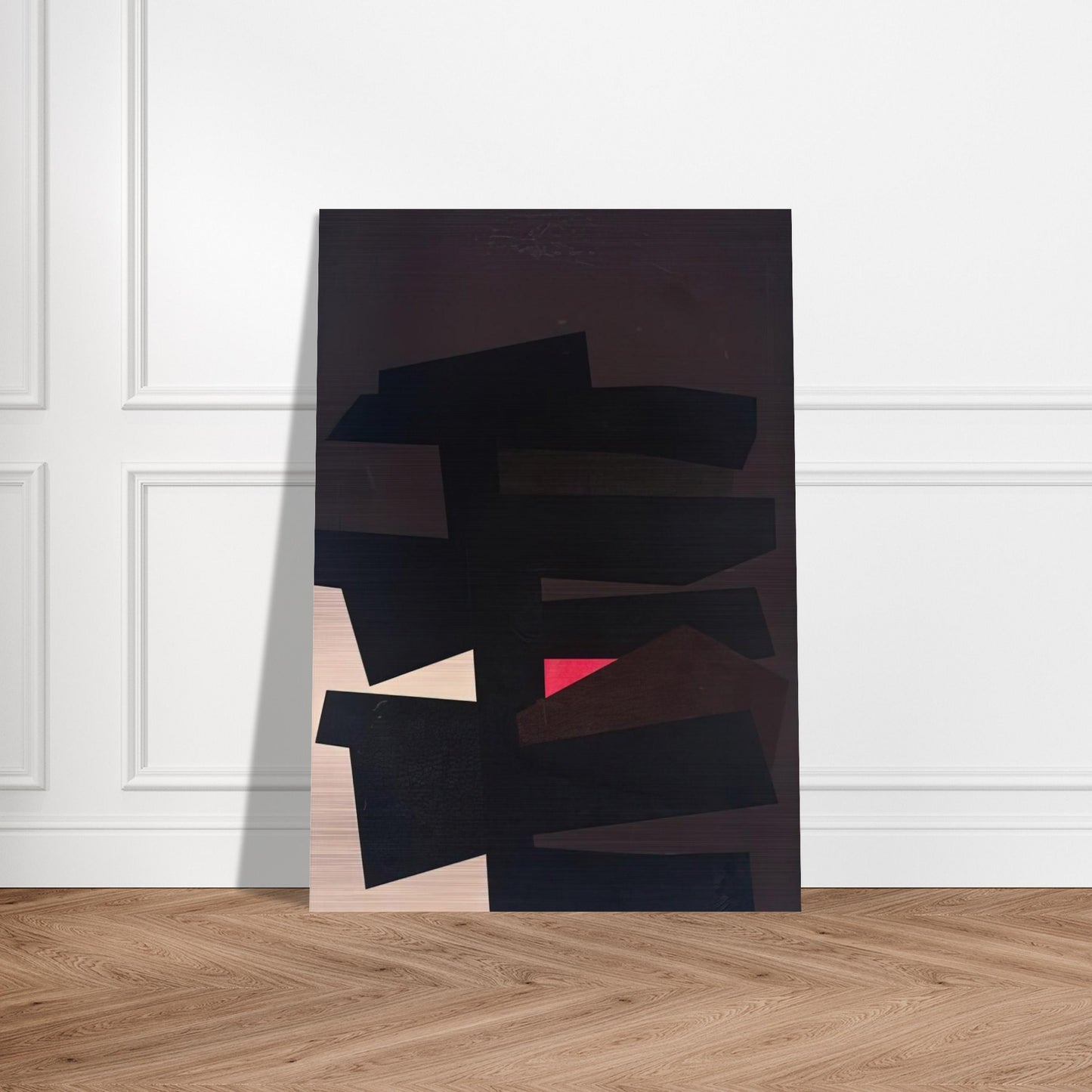 BB #8 - 1962 - Karl Benjamin Brushed Aluminum Print - 70x100 cm / 28x40 inches | Karl Benjamin Aluminum Print | Karl Benjamin Prints