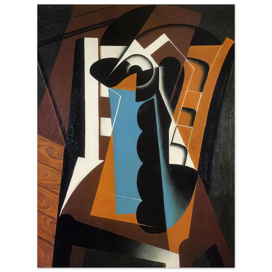Juan Gris - STILL LIFE ON A CHAIR 1917 Fine Art Poster - Default Title
