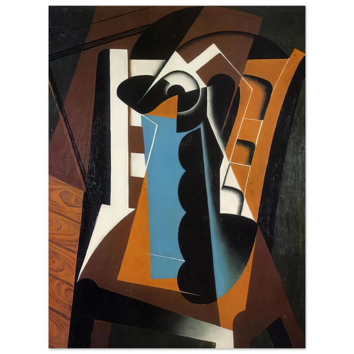 Juan Gris - STILL LIFE ON A CHAIR 1917  75x100 cm / 30x40inches Fine Art Poster