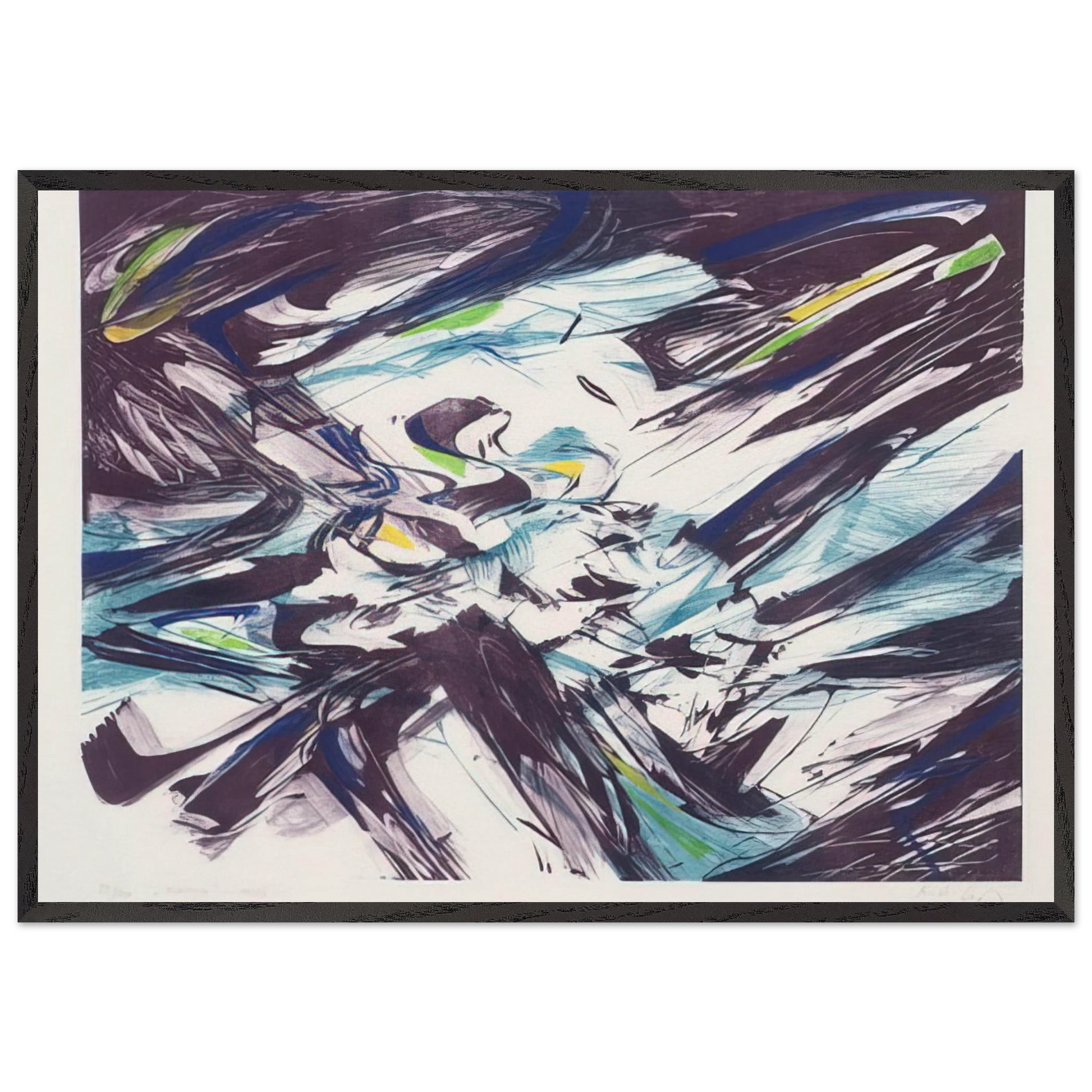 Entym - Karl Otto Gotz Framed Art Print – Black Wooden Frame - Default Title - -Framed Art Print