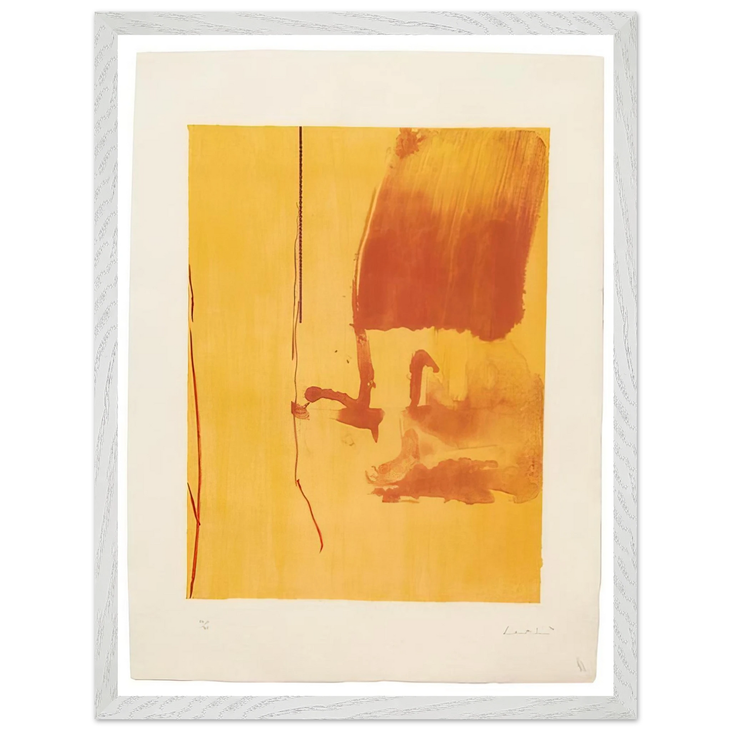 Helen Frankenthaler - Harvest - 1976 Wall art - A3 (29.7 x 42  cm) - Fine Art Poster - -