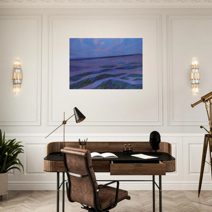 Dune Landscape - Piet Mondrian Brushed Aluminum Print - 70x100 cm / 28x40 inches | Piet Mondrian Aluminum Print | Piet Mondrian Prints