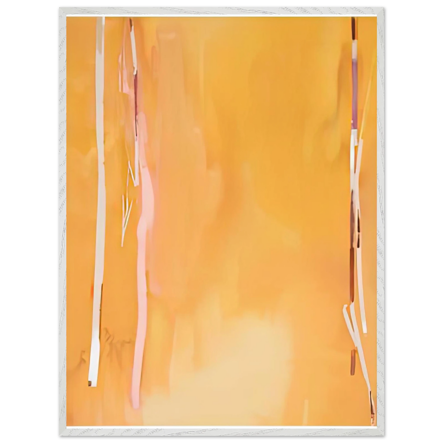 Helen Frankenthaler - Harvest II, 1975- Wall Art - 30x40 cm / 12x16 inches - Premium Wooden Framed Poster With Fine Art Paper - Black frame
