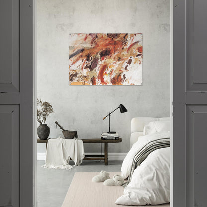 Ferragosto V - Cy Twombly Acrylic Print - 70x100 cm / 28x40″ inches | Cy Twombly Wall Art | Cy Twombly Prints