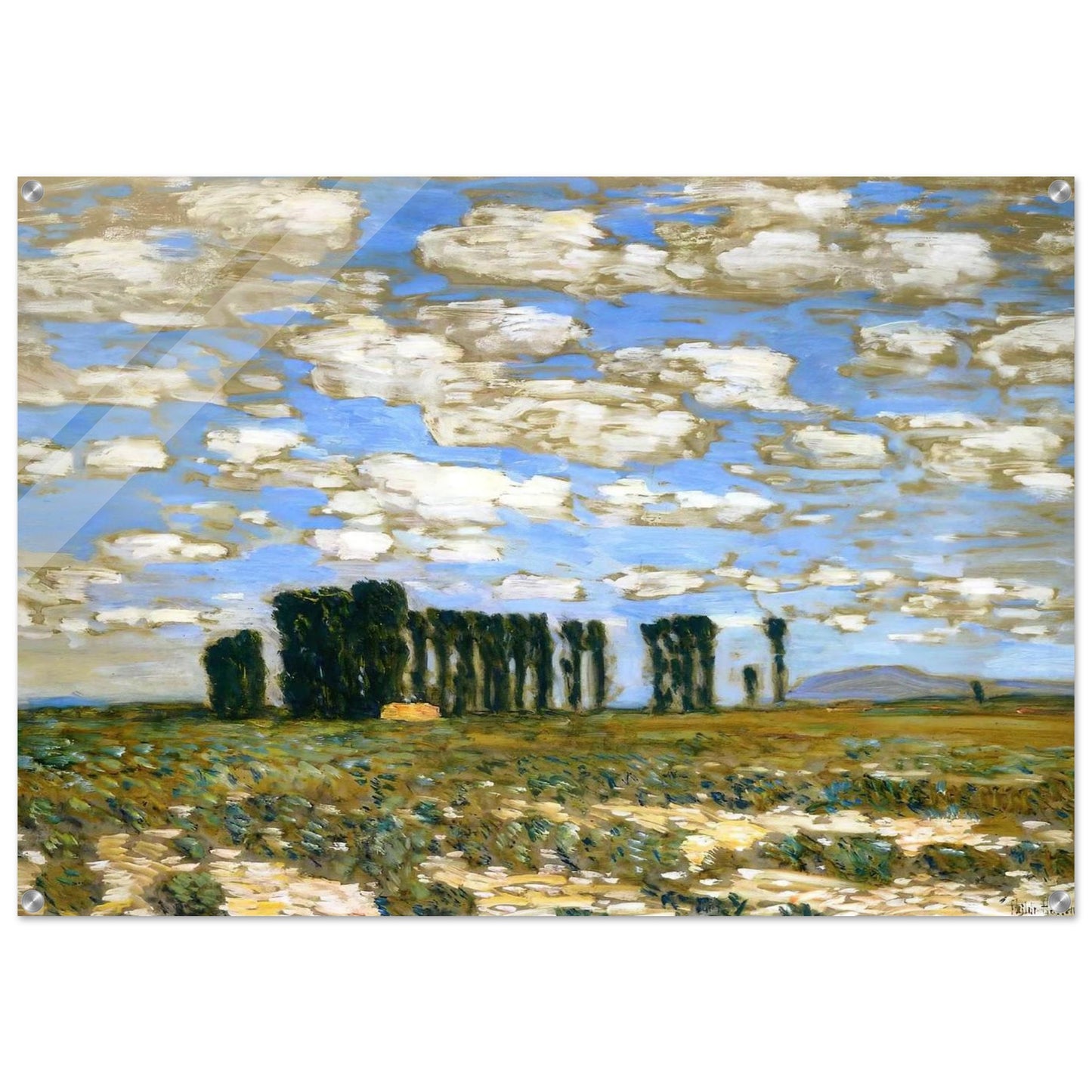Harney Desert Landscape - Childe Hassam Acrylic Print - 70x100 cm / 28x40″ inches | Childe Hassam Wall Art | Childe Hassam Prints