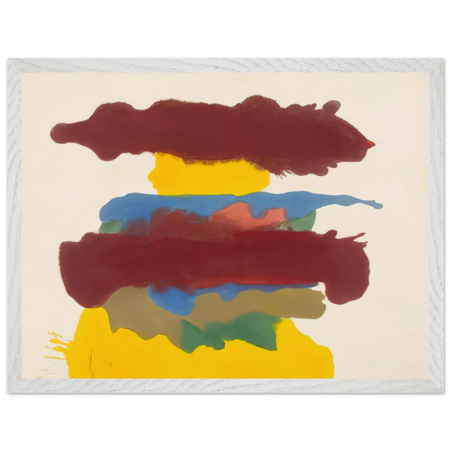Helen Frankenthaler - Weather Change - 1963 Wall art - 40x50 cm / 16x20 inches - Fine Art Poster - -