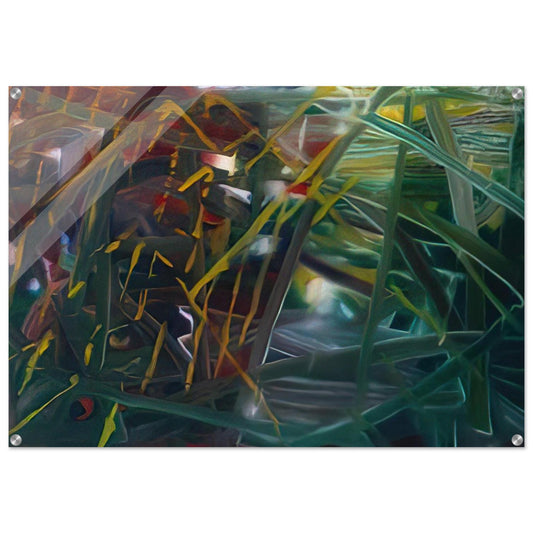 ABSTRACT PAINTING NO 439 - Gerhard Richter Acrylic Print - 70x100 cm / 28x40″ inches