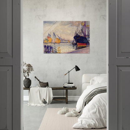 Canal de la Guidecca, Venice - Henri-Edmond Cross Acrylic Print - 70x100 cm / 28x40″ inches