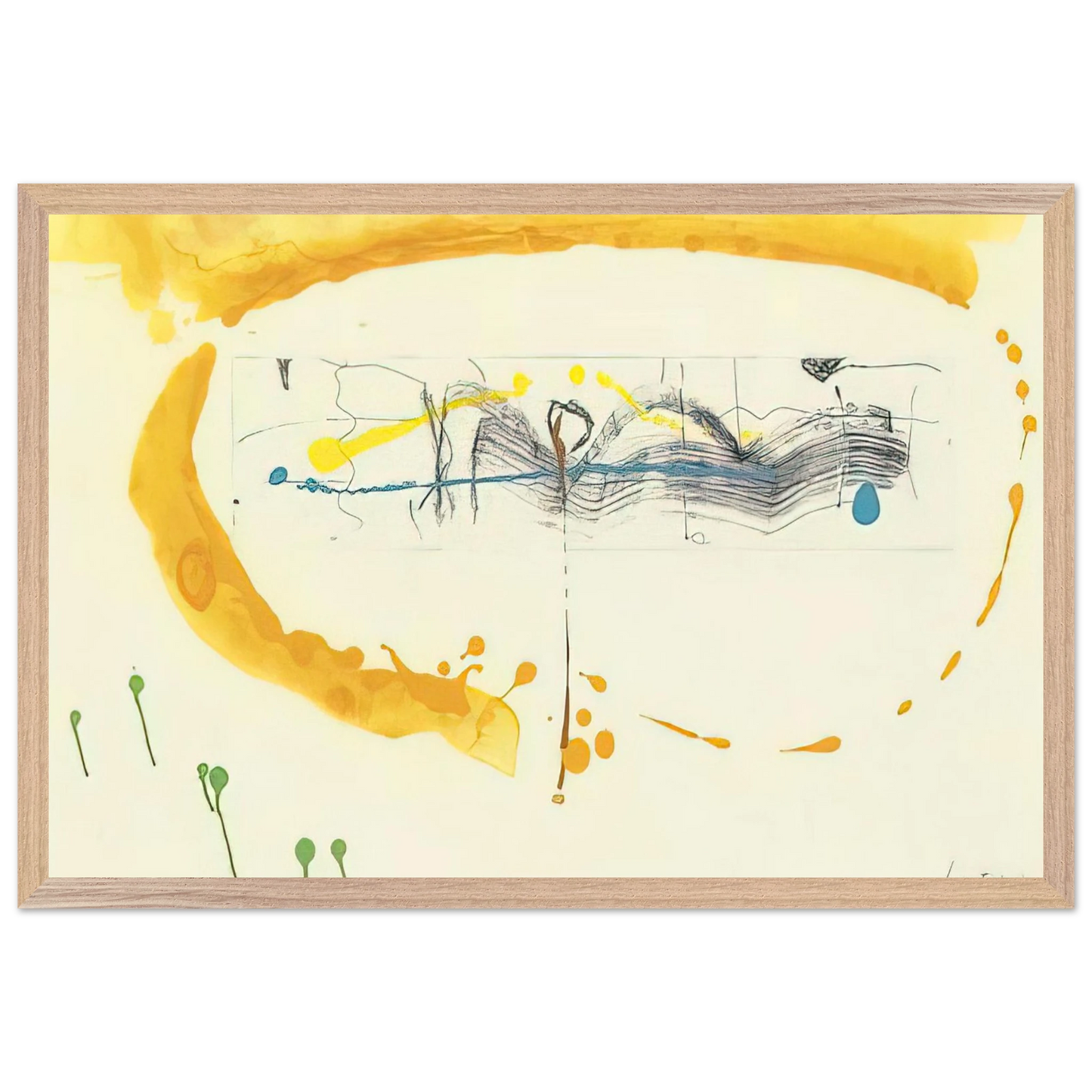 Helen Frankenthaler - Making Music - 2000 Wall art - A1 (59.4 x 84.1  cm) - Fine Art Poster - -
