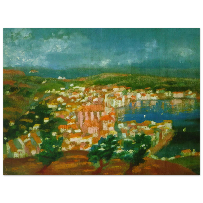 Salvador Dali - LANDSCAPE NEAR CADAQUES 1921 1  75x100 cm / 30x40inches Fine Art Poster