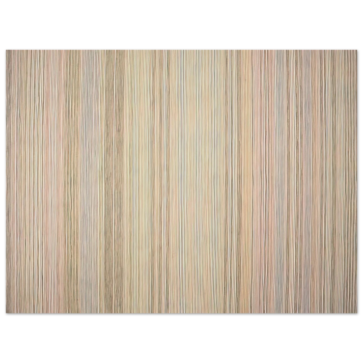 Gene Davis - Diamond Jim - 1972  75x100 cm / 30x40inches Fine Art Poster