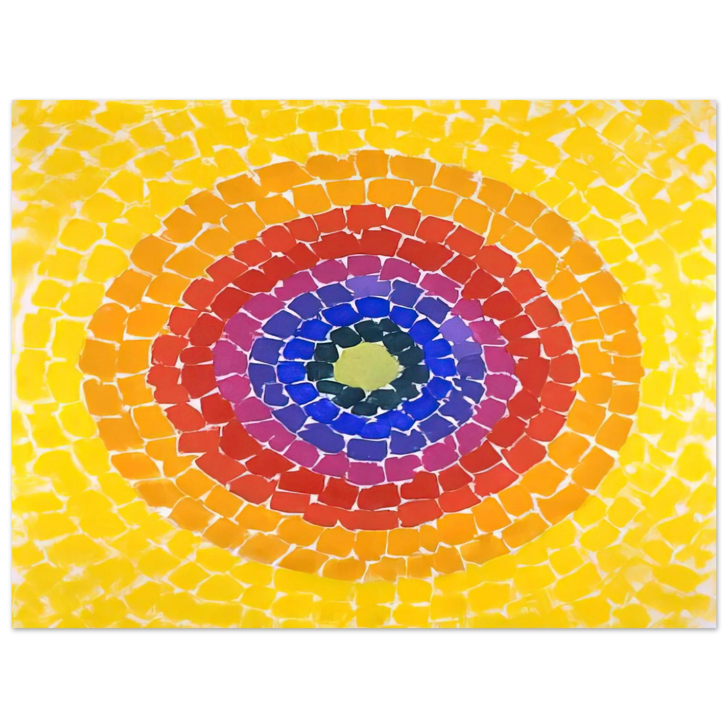 Alma Woodsey Thomas - RESSURECTION 1966 Fine Art Poster - Default Title