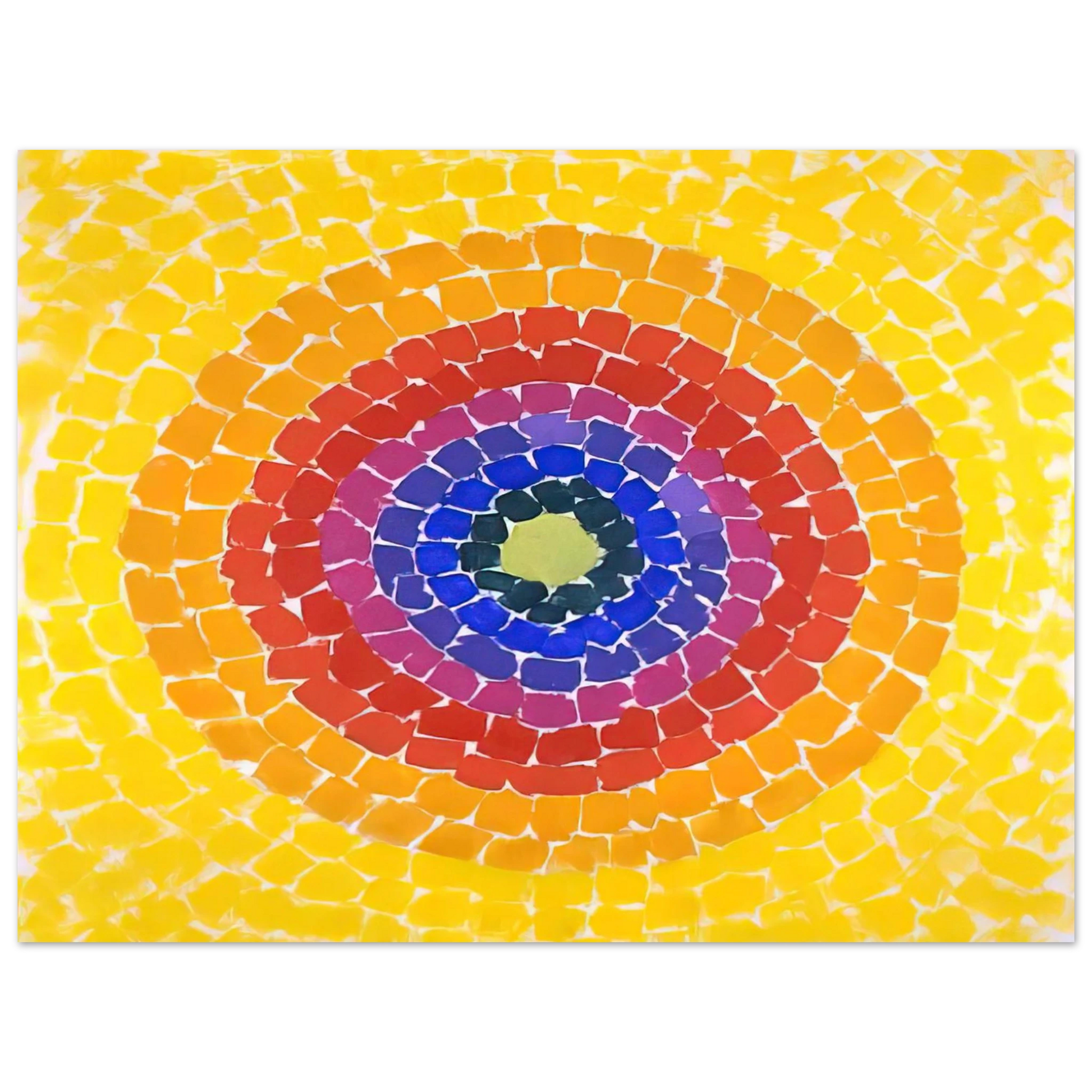 Alma Woodsey Thomas - RESSURECTION 1966 Fine Art Poster - Default Title