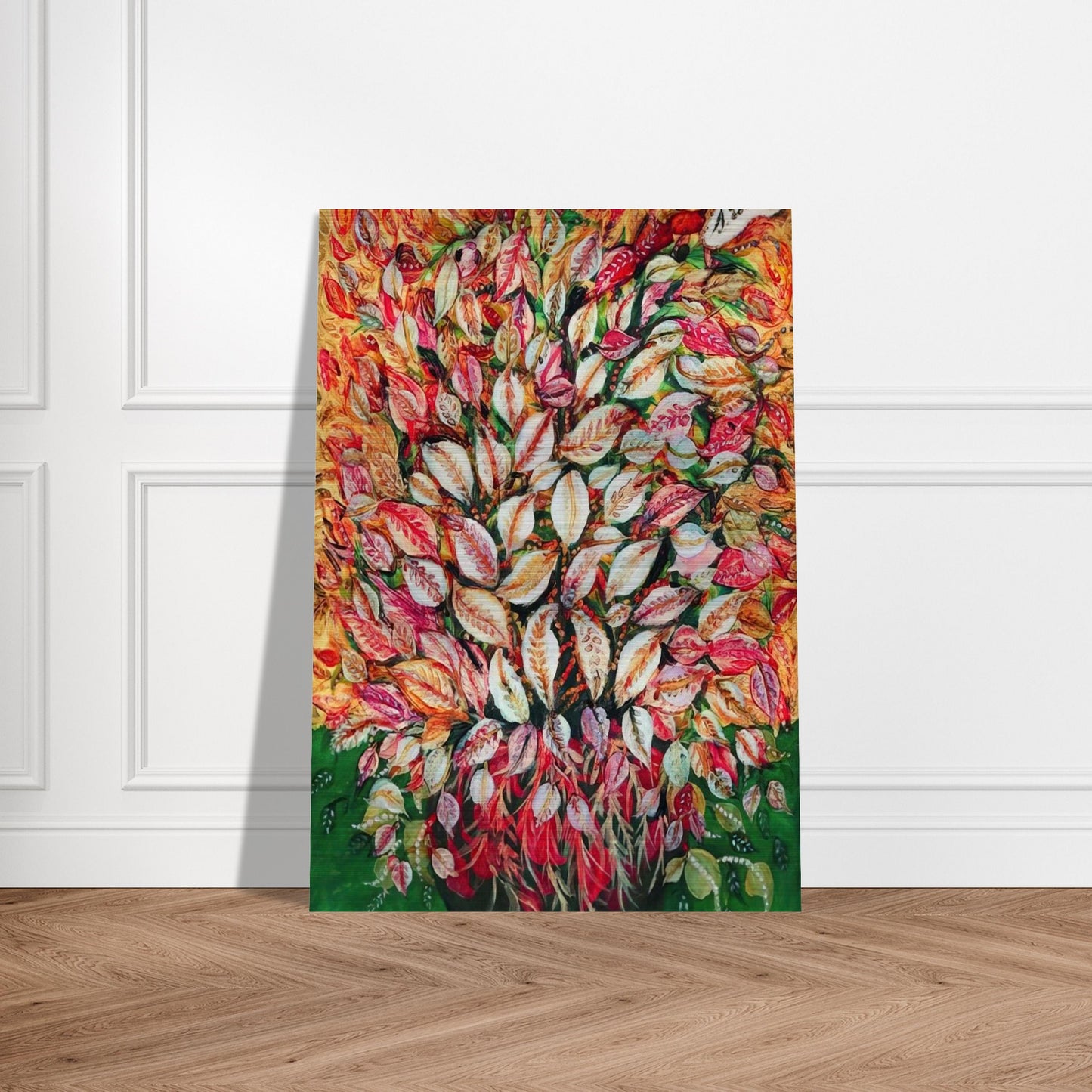 Feuilles - 1928 - Seraphine Louis Brushed Aluminum Print - 70x100 cm / 28x40 inches | Seraphine Louis Aluminum Print | Seraphine Louis Prints