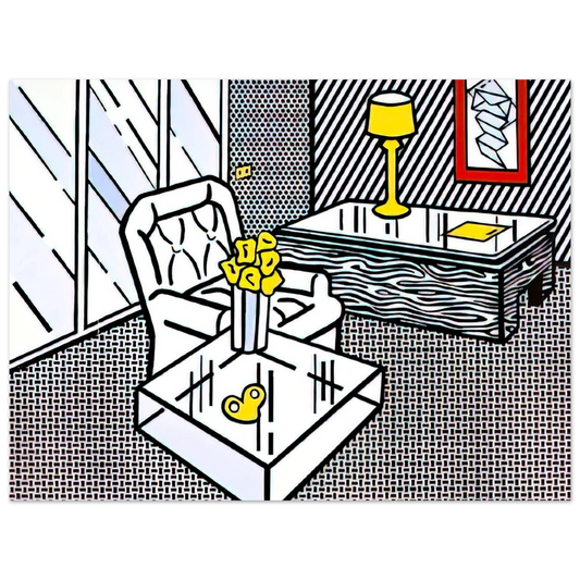 Roy Lichtenstein - THE DEN 1990 Fine Art Poster - Default Title