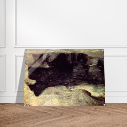 SEASCAPE AT GOULPHAR 1896 - Henri Matisse Acrylic Print - 70x100 cm / 28x40″ inches | Henri Matisse Wall Art | Henri Matisse Prints