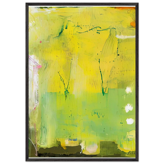 The Rakes Progress 1991- - Helen Frankenthaler Framed Art Print – Black Wooden Frame - Default Title - -Framed Art Print