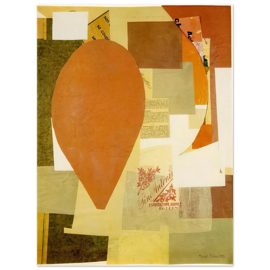 Kurt Schwitters - PINO ANTONI 1934 Fine Art Poster - Default Title