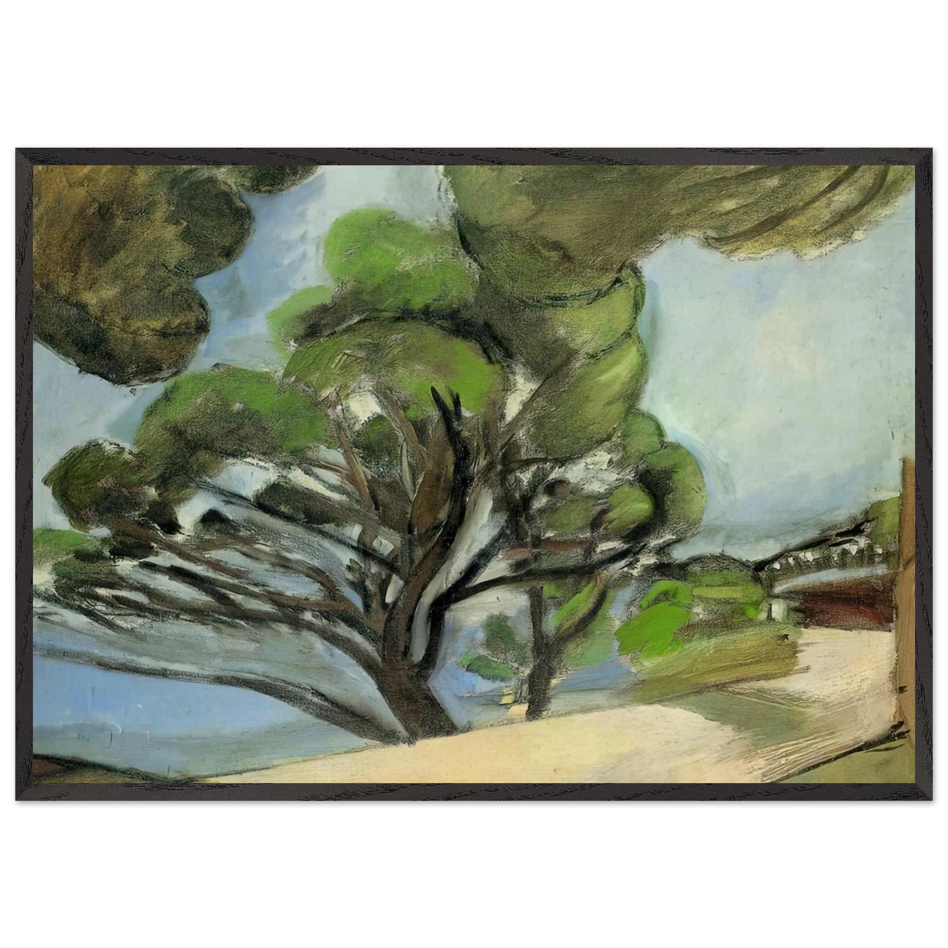 NOT IDENTIFIED 13 N1 - Henri Matisse Framed Art Print – Black Wooden Frame - Default Title - -Framed Art Print