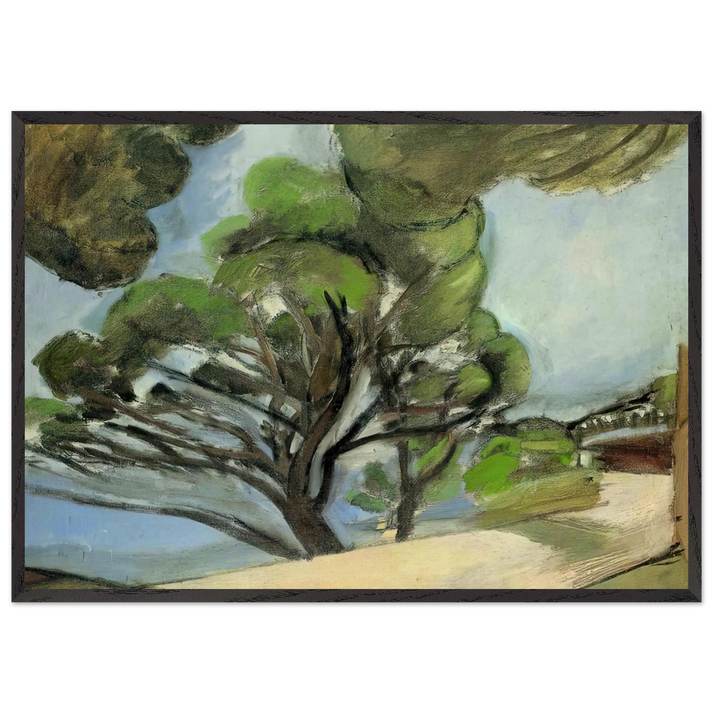NOT IDENTIFIED 13 N1 - Henri Matisse 70x100 cm / 28x40 inches Framed Art Print – Black Wooden Frame