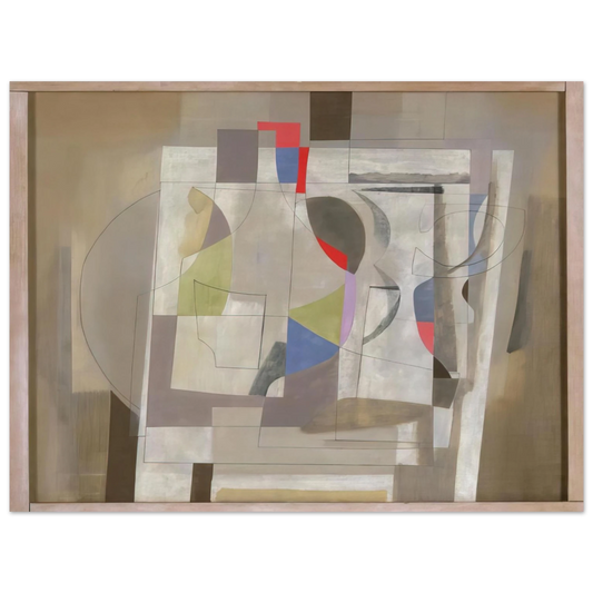 Ben Nicholson - Feb 2-54 - 1954 Fine Art Poster - Default Title