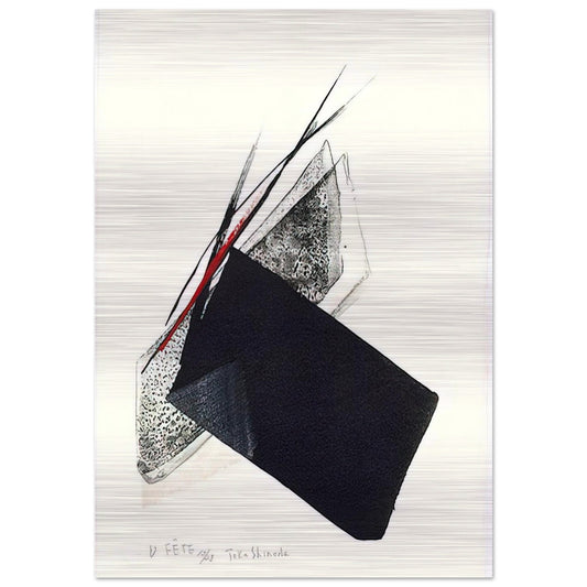 Fête - 1997 - Toko Shinoda Brushed Aluminum Print - 70x100 cm / 28x40 inches | Toko Shinoda Aluminum Print | Toko Shinoda Prints