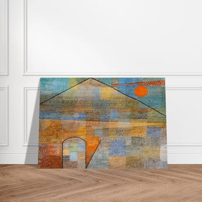 TO THE PARNASSUS 1932 - Paul Klee Brushed Aluminum Print - 70x100 cm / 28x40 inches | Paul Klee Aluminum Print | Paul Klee Prints