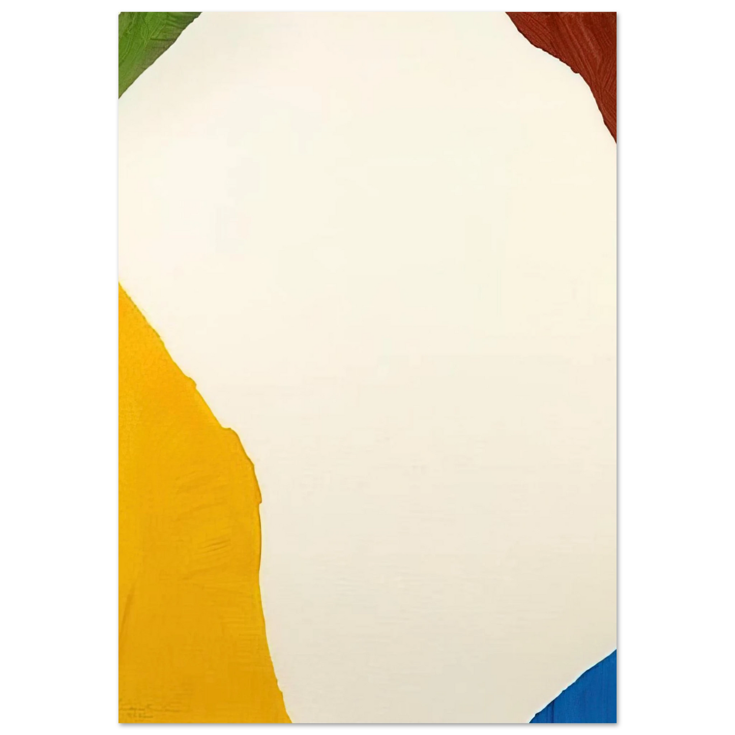 Helen Frankenthaler - Wind Directions - 1970 Wall art - 13x18 cm / 5x7 inches - Fine Art Poster - -