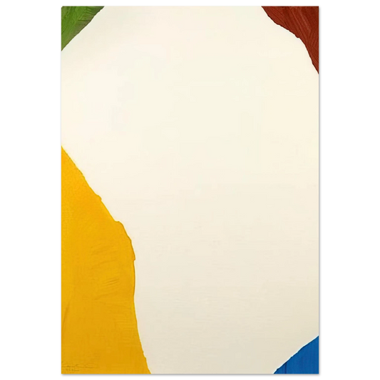 Helen Frankenthaler - Wind Directions - 1970 Wall art - 13x18 cm / 5x7 inches - Fine Art Poster - -