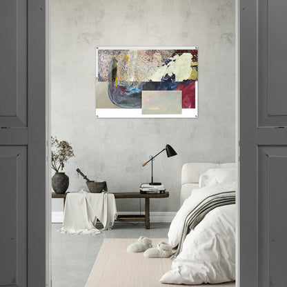 Newly Little - Sam Gilliam Acrylic Print - 70x100 cm / 28x40″ inches | Sam Gilliam Wall Art | Sam Gilliam Prints