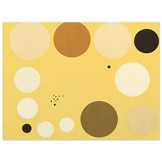 Lolo Soldevilla - Carta celeste en amarillo n° 1 - 1953 1 Fine Art Poster - Default Title