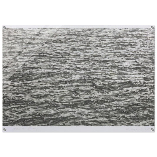 OCEAN 1975 - Vija Celmins Acrylic Print - 70x100 cm / 28x40″ inches