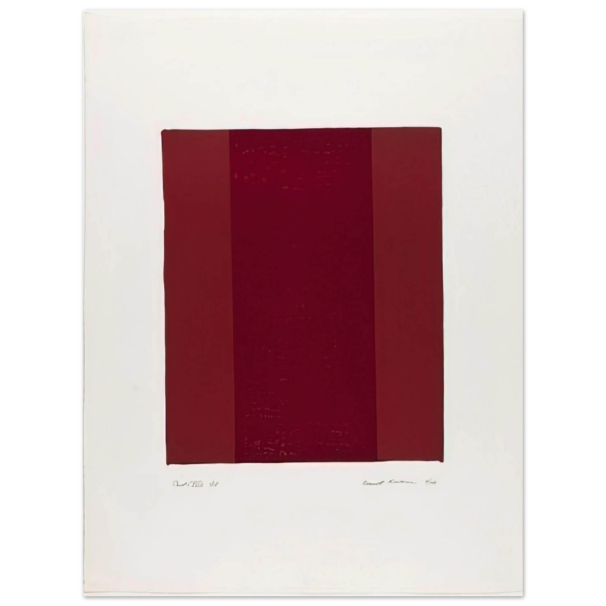 Barnett Newman - Canto XVIII Fine Art Poster - Default Title