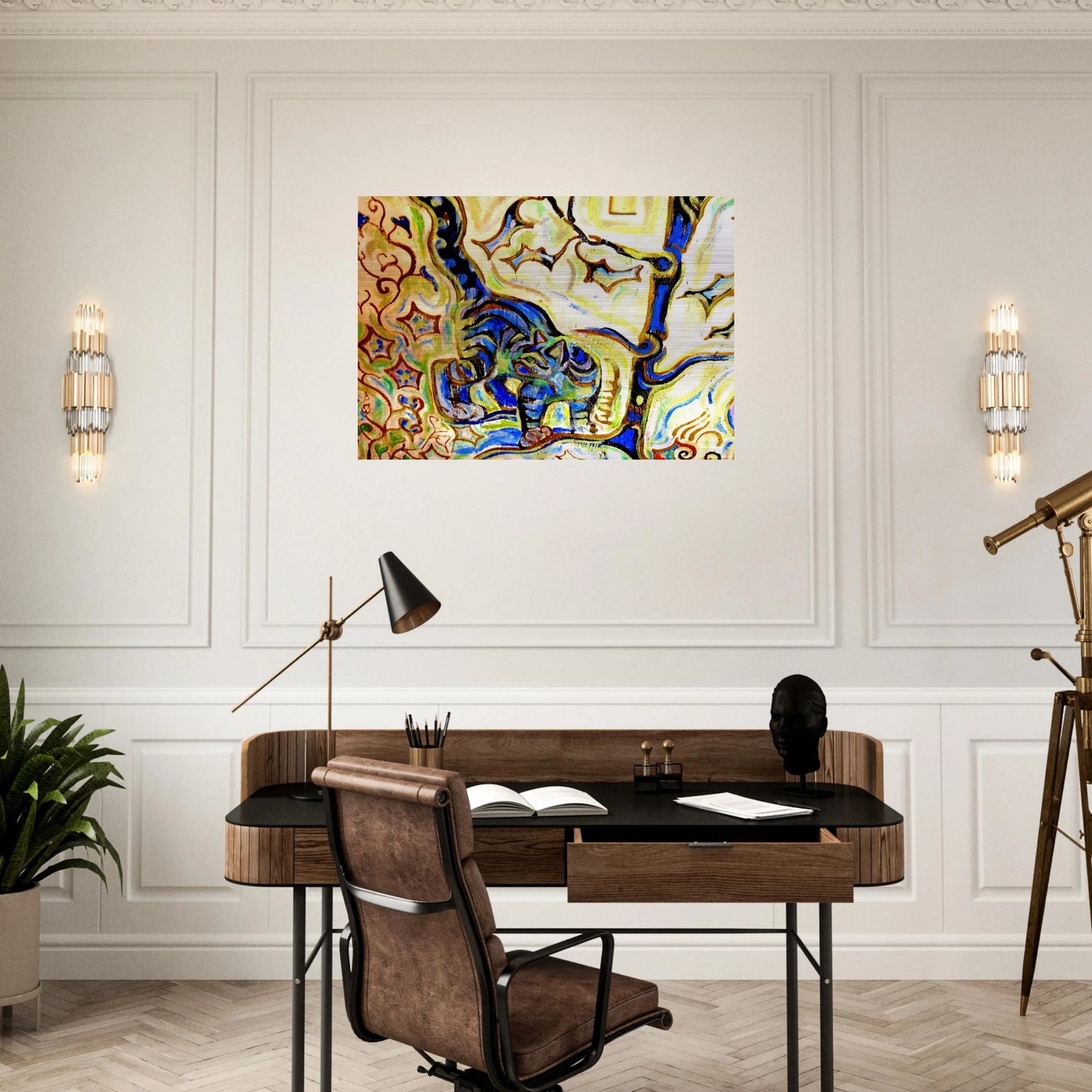 Walter Anderson - Walter Anderson Brushed Aluminum Print - 70x100 cm / 28x40 inches | Walter Anderson Aluminum Print | Walter Anderson Prints