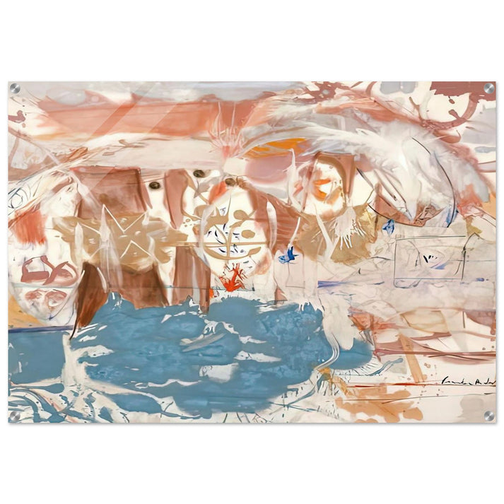 Dawn After the Storm, 1957- - Helen Frankenthaler Acrylic Print - 70x100 cm / 28x40″ inches