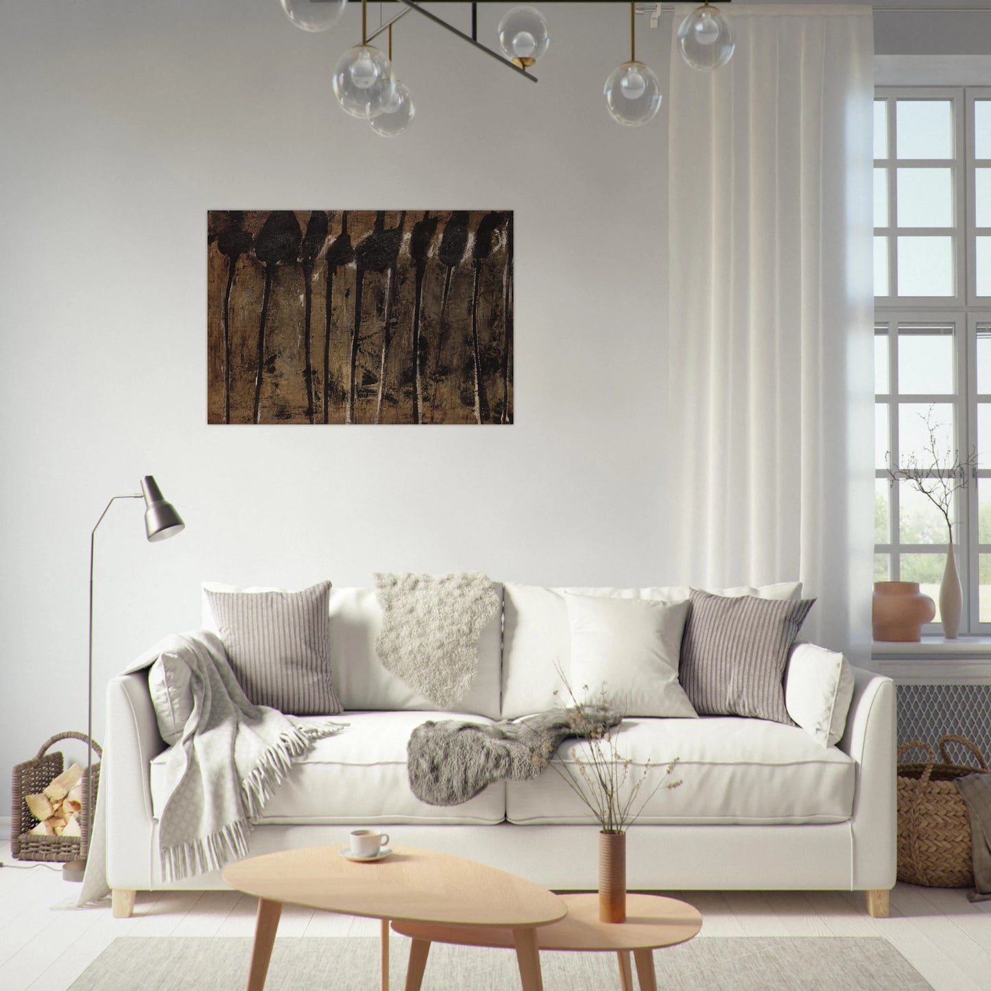 Solon I - Cy Twombly Brushed Aluminum Print - 70x100 cm / 28x40 inches | Cy Twombly Aluminum Print | Cy Twombly Prints