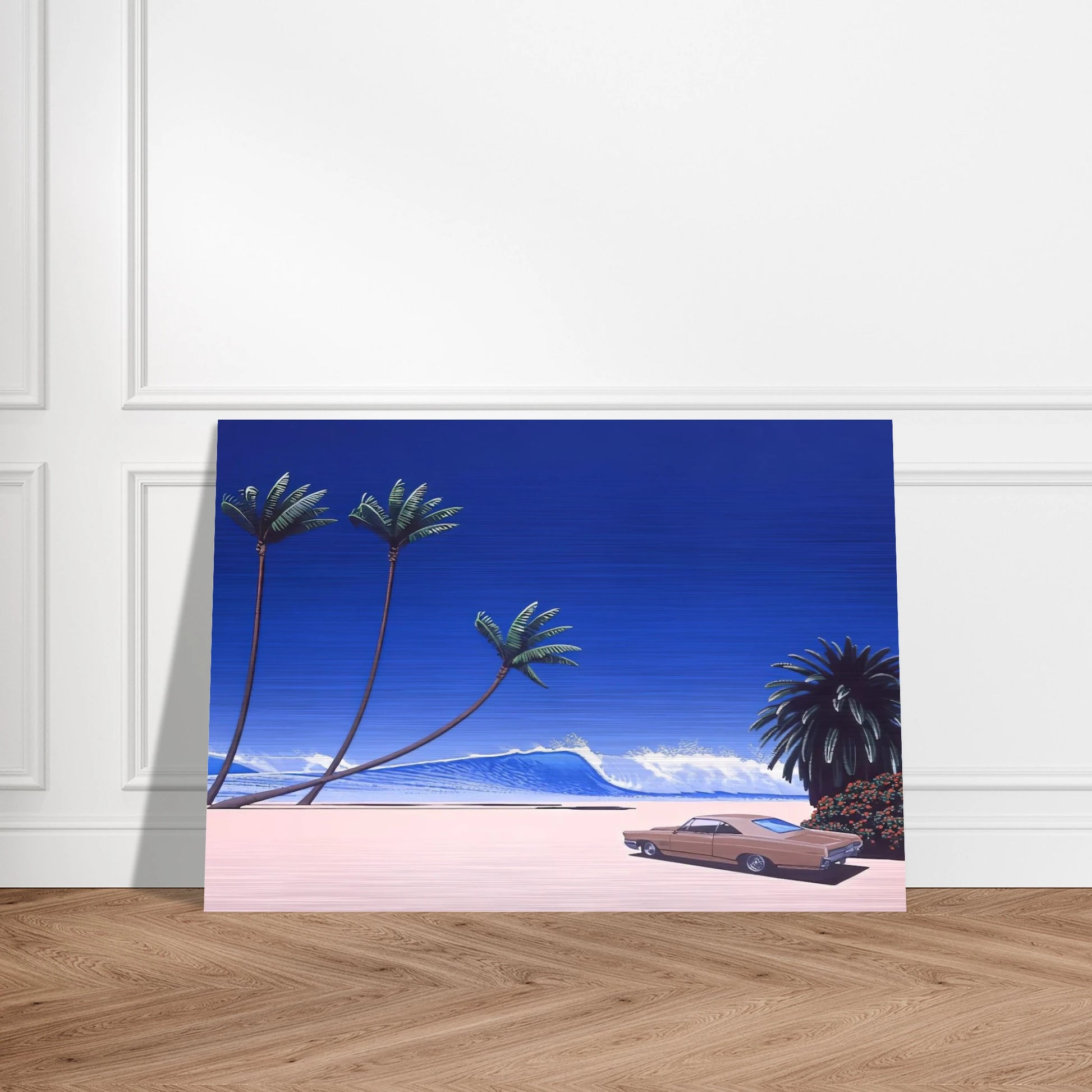 Impender Beach - Hiroshi Nagai Brushed Aluminum Print - 70x100 cm / 28x40 inches | Hiroshi Nagai Aluminum Print | Hiroshi Nagai Prints