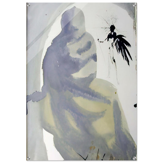 SEDUXISTI ME DOMINE 1967 - Salvador Dali Acrylic Print - 70x100 cm / 28x40″ inches