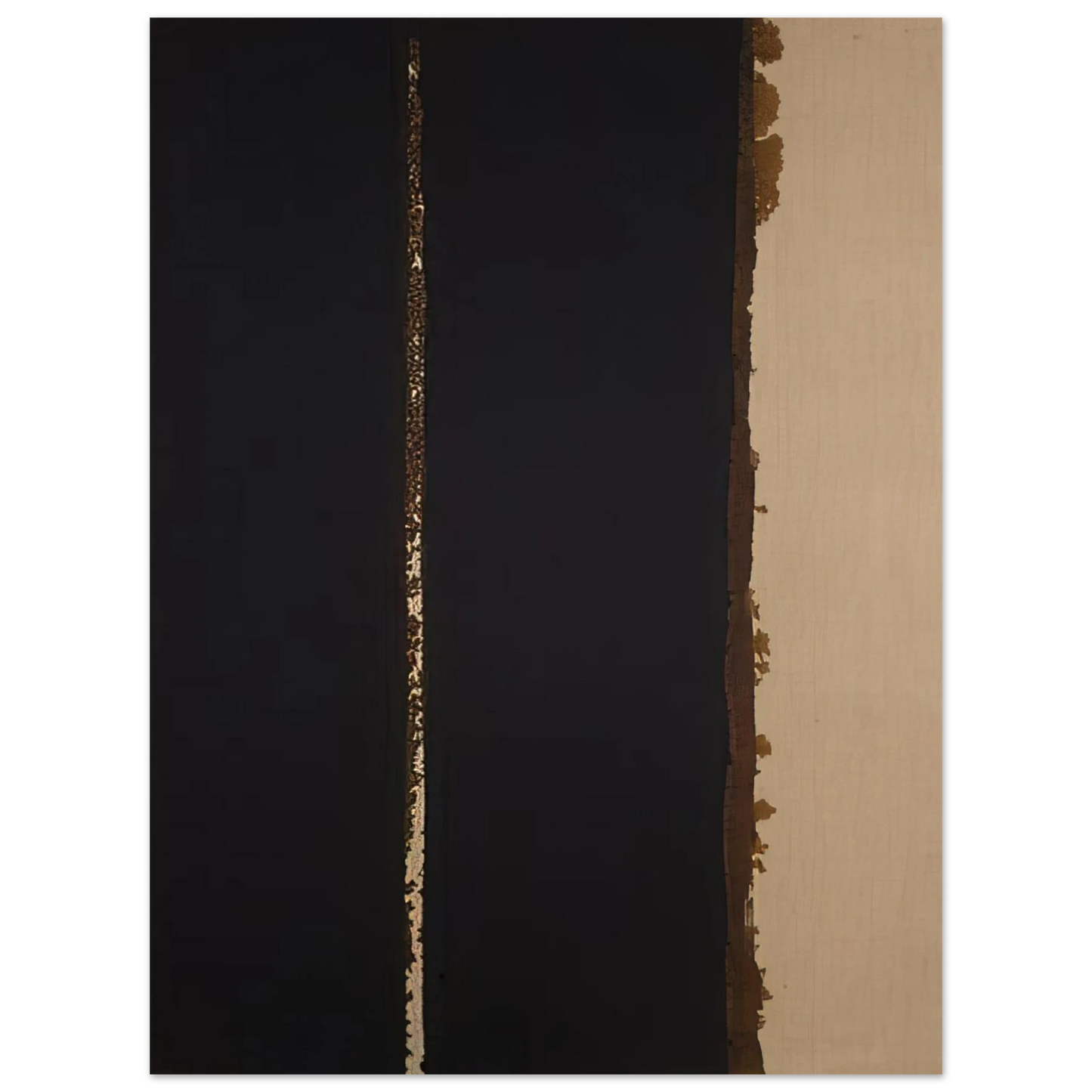 Yun Hyong-keun - Umber Blue - 1991 Fine Art Poster - Default Title