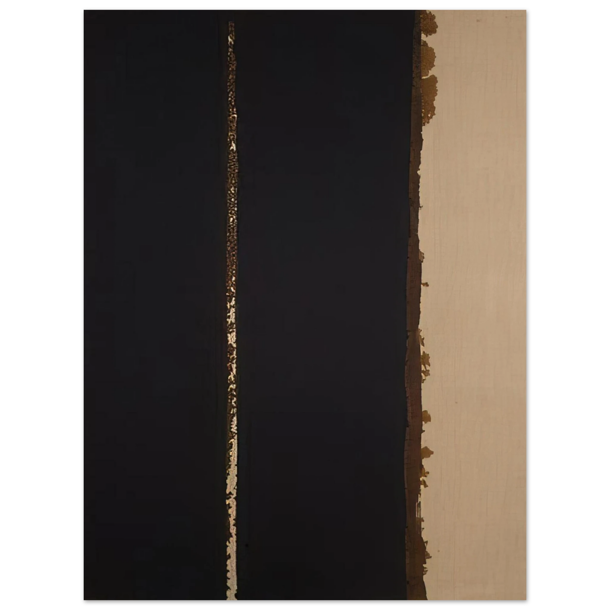 Yun Hyong-keun - Umber Blue - 1991 Fine Art Poster - Default Title