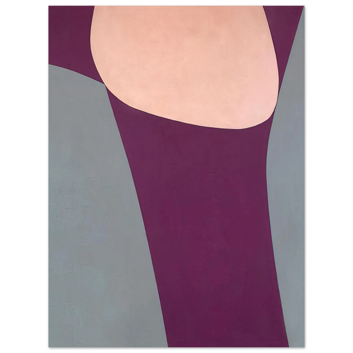 Lorser Feitelson - Untitled Boulder Series - 1962  75x100 cm / 30x40inches Fine Art Poster