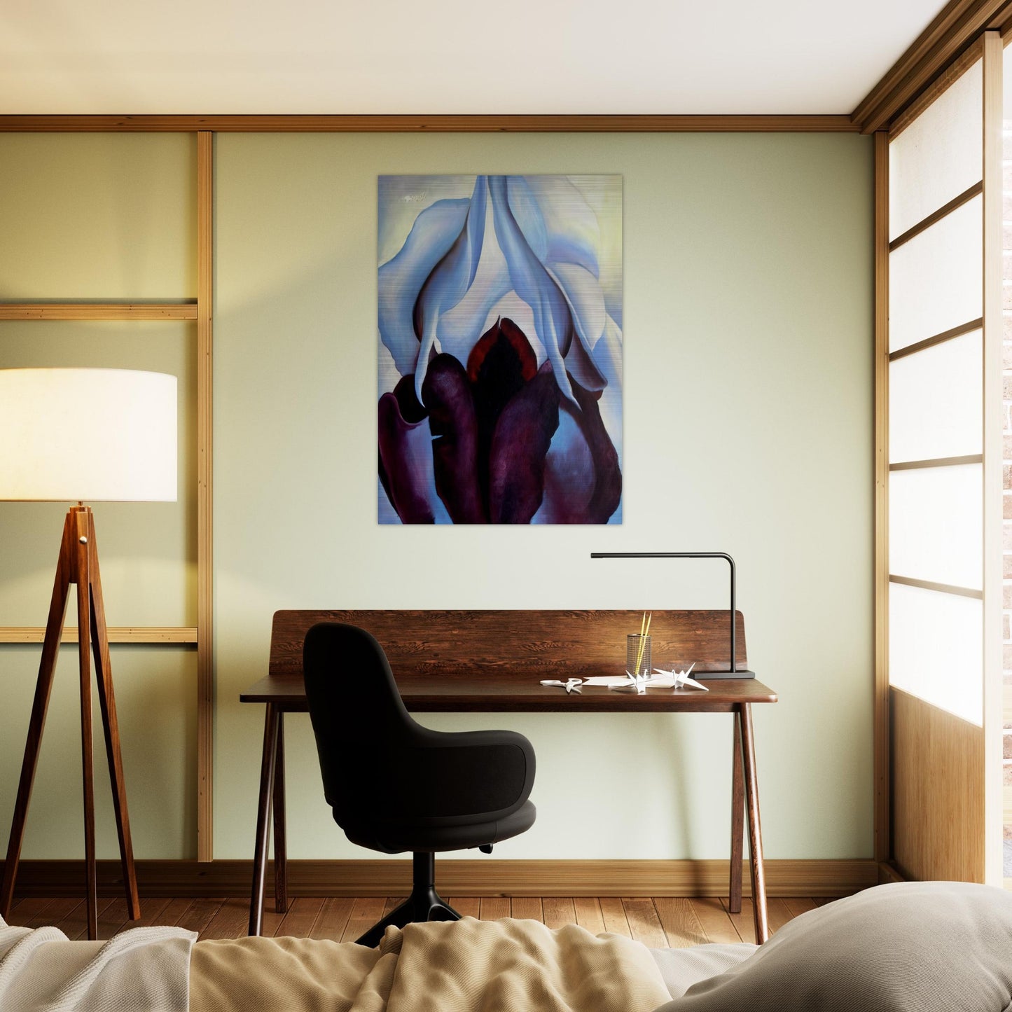 Flower of Life - Georgia O'Keeffe Brushed Aluminum Print - 70x100 cm / 28x40 inches | Georgia O'Keeffe Aluminum Print | Georgia O'Keeffe Prints