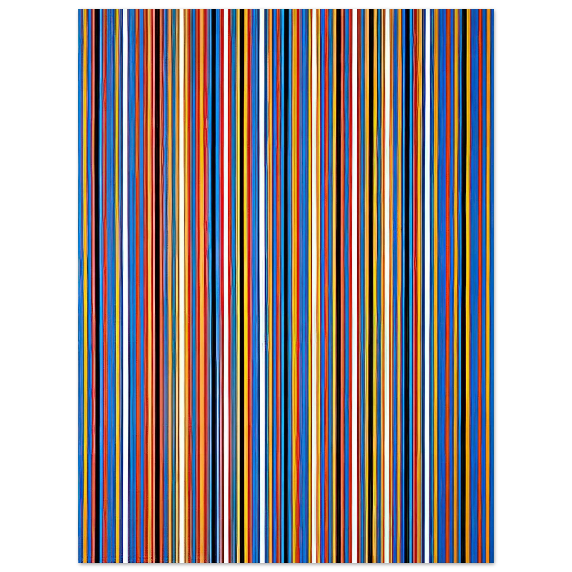 Bridget Riley - RA 2 1981 Fine Art Poster - Default Title