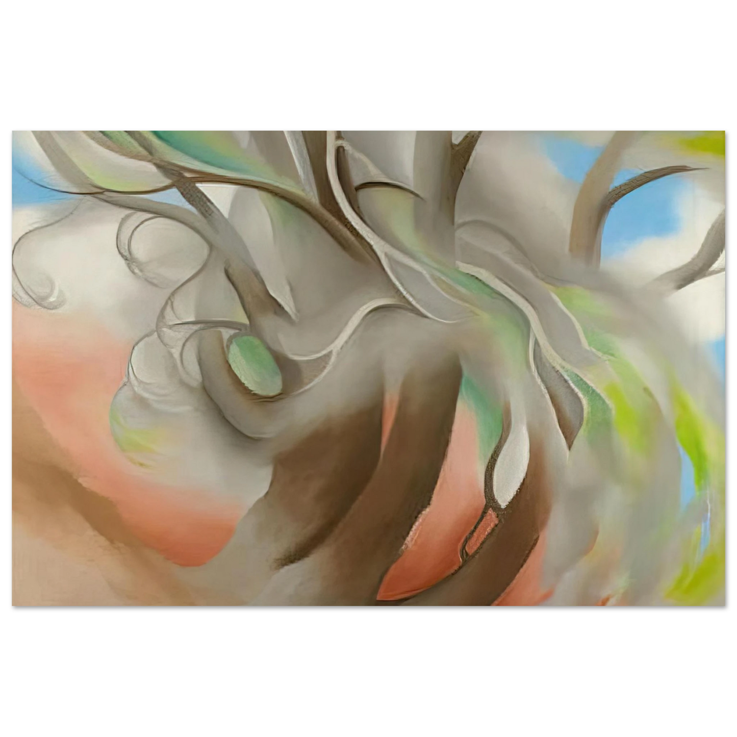 Georgia O'Keeffe - Spring Tree No. II Fine Art Poster - 40x60 cm / 16x24 inches
