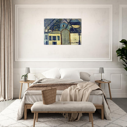 MOULIN DE LA GALETTE 1 - Maurice Utrillo Acrylic Print - 70x100 cm / 28x40″ inches | Maurice Utrillo Wall Art | Maurice Utrillo Prints