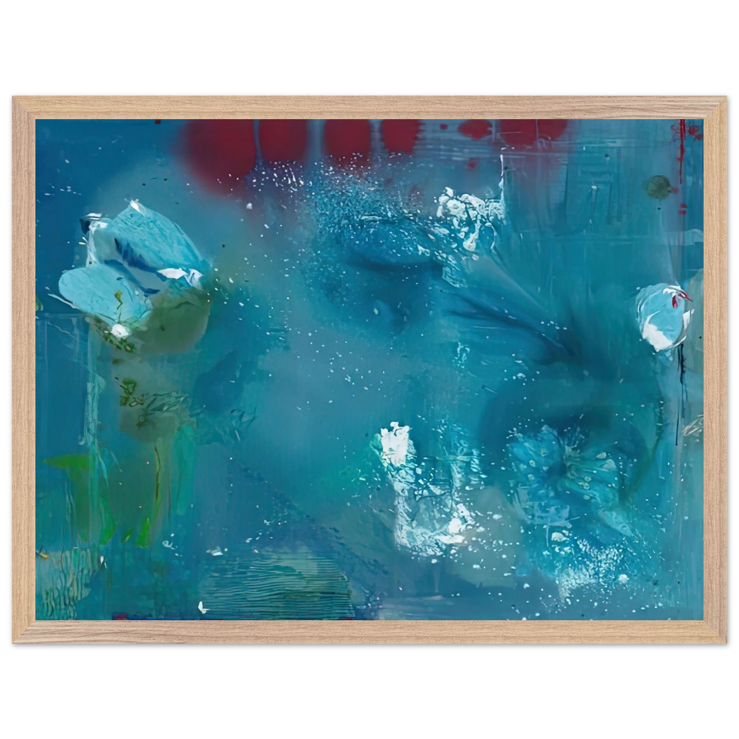 Helen Frankenthaler - Stella Polaris, 1990- Wall Art - 60x80 cm / 24x32 inches - Fine Art Poster - -